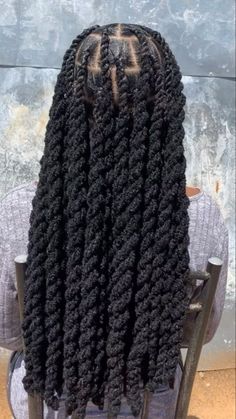 Faux Locs Extensions, Hair For Faux Locs, Afro Twist Hair, Locs Extensions, Long Afro, Curly Twist, Twist Braiding Hair, Marley Twist, Cabello Afro Natural