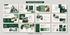 the green powerpoint presentation template