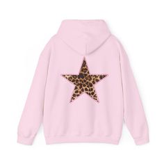 Pink Leopard Print Star Hoodie, Y2K Sweatshirt, Trendy Women's Clothes, Leopard Print Clothes, Aesthetic Oversized Sweatshirt Y2K Hoodie AHS - Etsy Tiktok Wishlist, Wild Star, Star Hoodie, Leopard Hoodie, Wishlist 2024, Y2k Hoodie, Thrift Finds, Pink Leopard Print, Birthday List