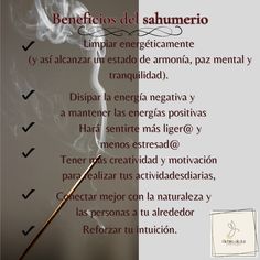 Sabías todos estos beneficios de los Sahumerio??  Además de tener aromas riquísimos, también tienen muchos beneficios Life Coaching, Life Coach, Incense, Coaching, Digital Marketing, Witch, Spa, Marketing, Anime