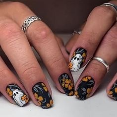 Amazon.com : fall nail Halloween Manicure, Diy Nail Art, Nail Forms, Women Diy