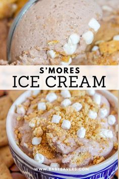 This simple s’mores ice cream recipe is going to be your new favorite dessert. Packed full of sweetness and that classic s’mores taste, it’s a dessert party just waiting to happen.