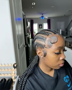 𝚙𝚒𝚗 | 𝚑𝟶𝟶𝚍𝚛𝚒𝚌𝚑𝚟𝚊𝚌𝚊 | Hairstyle Suggestions, Amazing Braids, David East, Feed Ins, Protective Braids, High Ponytail Hairstyles, Pretty Braids