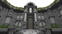 an image of a very large building that looks like it is in minecraft