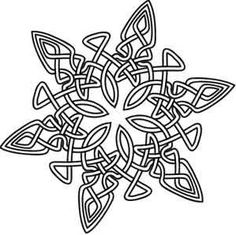 a black and white drawing of an intricate design