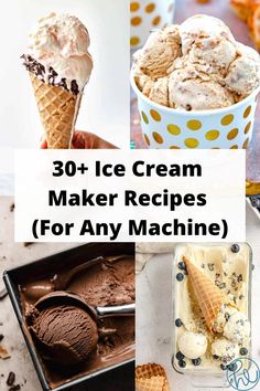 ice cream maker recipes for any machine