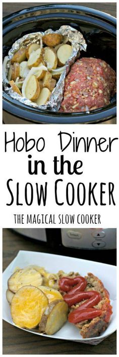 the slow cooker is ready to be cooked and served in the slow cooker