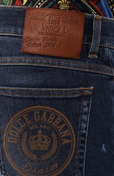 Discover comfortable, timeless style with this Straight-Cut Washed Jeans from Dolce & Gabbana. Crafted sturdy, stretchy cotton and featuring creased detailing, these dark blue will be a flattering long-lasting addition to your wardrobe. The back patch pocket bears iconic Gabbana crown logo. 2024 Ideas, Crown Logo, Dark Blue Jeans, Back Patch, Washed Jeans, Jeans For Sale, Straight Cut, Colored Jeans, Timeless Style