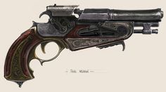 Weapon Concept Art Jeremy Love Steampunk Shop, Concept Art World, Early 20th Century, Cyberpunk, Concept Design, 20th Century, Concept Art