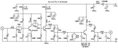 an electronic circuit diagram showing the components