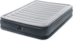 an inflatable mattress is shown on a white background