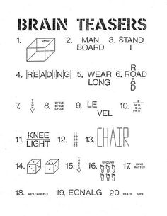 the instructions for how to make an origami brainteashers box with instructions