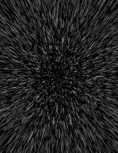 an abstract black and white background with lots of small dots in the center, as well as