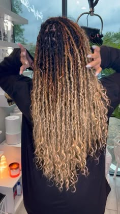 Protective Styles Over Locs, Messy Dreads, Jah Locs, Vacay Hair, Mermaid Locs, Hair Colorful, Boho Locs, Soft Locs, Meagan Good