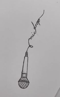 a pencil drawing of a light bulb with the word smile on it's side