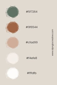 four different shades of paint on a white background with the words ffff1604