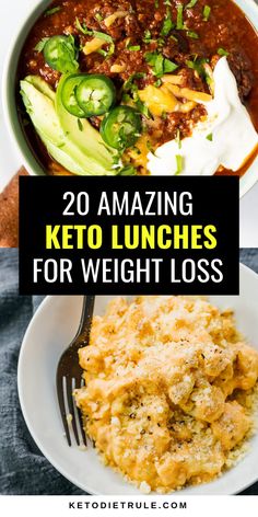 20 delicious low-carb keto lunches to help you stick with your meal plan and lose weight.. Work Lunch Recipes, Keto Lunches, Breakfast Low Carb, Work Lunches, Keto Lunch Ideas, Keto Lunch, Pot Ideas