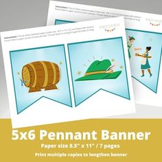 the 5x6 printable banner is ready to be printed