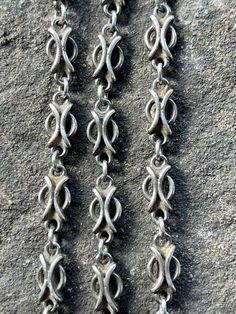 Jewelry Chain, Handmade Vintage Metal Chain Necklace, Vintage Metal Chain Link Jewelry, Vintage Sterling Silver Chain Link Jewelry, Vintage Sterling Silver Link Necklace, Mens Bracelet Gold Jewelry, Gothic Silver Chain Link Jewelry, Vintage Chain Necklace, Jewelry Hacks