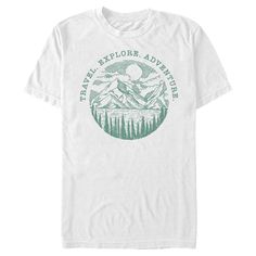 Head out into the wilderness because it is time to commune with nature in the Lost Gods Travel Explore Adventure Nature Men's T-Shirt! Earth Day is the perfect day to show off your love for the environment and awesome fashions with nature-inspired Earth Day shirts. Size: medium. Color: white. Gender: male. Age Group: adult. Pattern: Landscape. Material: Cotton. Earth Day Shirts, Mens Camping, Adventure Nature, The Perfect Day, Men's Graphic T Shirt, The Wilderness, Mens Tee Shirts, Slim Fit Shorts, T Shirts With Sayings