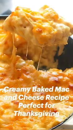 creamy baked mac and cheese recipe perfect for thanksgiving