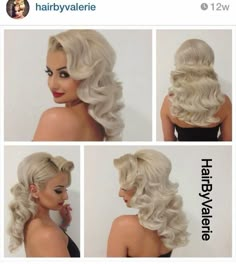 Cabelo Pin Up, Finger Wave Hair, Finger Wave, Rockabilly Hair, Vintage Wedding Hair, Finger Waves, Pin Curls, Pin Up Hair, Wedding Hairstyles Updo