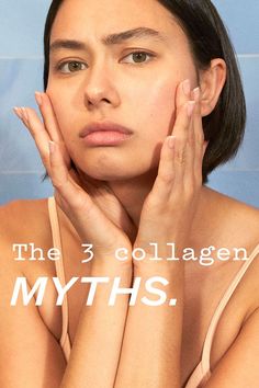 Boosting your collagen production helps slow down the signs of ageing, even when you’re young. Myth Busted, Collagen Production, The Signs, Nutrition Recipes, Slow Down, Skincare Routine, Aging Signs