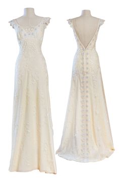 Claire Pettibone - Couture Bridal l Wedding Dresses, Bridal Gowns, Fashion Designer, Veils, Accessories Claire Pettibone, Couture Bridal, Fantasy Dress, White Dresses, Bridal Couture