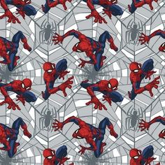 a spider - man pattern is shown in this image