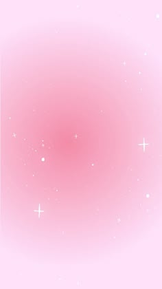 a pink background with white stars in the middle