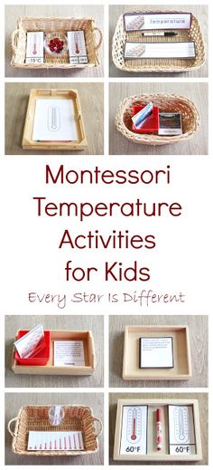 monteri temperature activities for kids to learn how to use thermometers and write