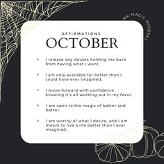 a poem written in black and white with pumpkins on the bottom, along with an image of a spider's web