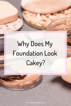 Caked On Makeup, Prevent Cakey Foundation, Cakey Foundation Avoid, How To Make Foundation, Cheap Foundation, Cakey Makeup, Flawless Foundation Application, Types Of Foundation