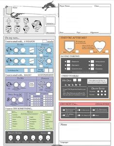 an image of a poster with different types of symbols and numbers on it's side