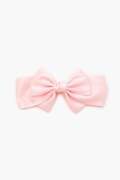 Hair barrette featuring bow design. | Bow Hair Barrette Cute White Hair Accessories With Pink Bow, Pink Satin Bow Hair Accessories For Spring, Pink Hair Bow Accessories For Spring, Cute Pink Hair Accessories With Decorative Bow, Cute Adjustable Pink Bow Hair Accessories, Coquette Bow, Bow Hair, Bow Design, Hair Barrettes