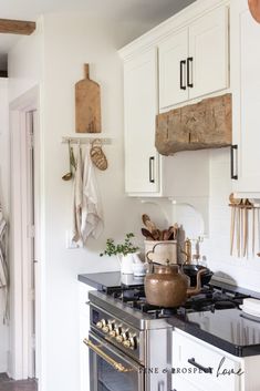 the kitchen is clean and ready to be used as a place for cooking or baking