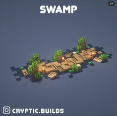 the map for swamp is shown in this screenshot