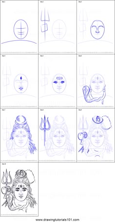 step by step instructions on how to draw avatars