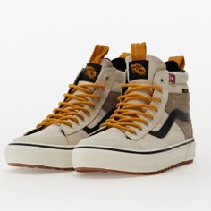 Vans Sk8-Hi Mte-2 'Utility Pop - Beige' Women 9.5 Men 8.0 Vans High Tops, Vans High, Dress Better, Street Clothing, Mountain Girl, Pookie Wookie, Vans White, Shoe Wishlist, Shoes Vans