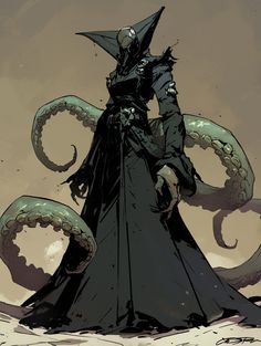 an image of a man in costume with octopus tentacles