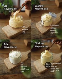 the steps to make mayonnaise in jars