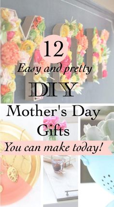 mother's day gifts that are easy to make