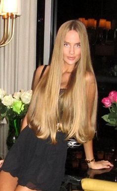 Waist Length Hair, Long Silky Hair, Blonde Hair Inspiration, Haircuts For Long Hair, Long Blonde Hair