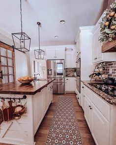 the kitchen is clean and ready for us to use in its new owner's home