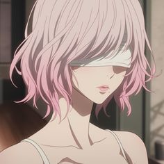 Pink Hair Anime Characters, Nier Automata Oc, Anime Style Pfp, Pink Eyes Anime, Manga Pfp Aesthetic, Pfp Icons Cartoon, Animated Tv Shows, Oc Pfp, Another Misaki Mei