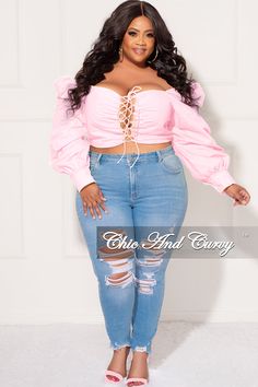 Cotton %: 100 Model is wearing 1x Corset Top Plus Size, Corset Plus Size, Chic And Curvy, Top Plus Size, Basic Outfits, Corset Top, Final Sale, Light Pink, Crop Top