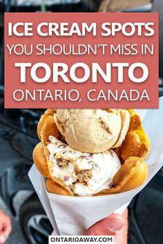 ice cream spots you shouldn't miss in toronto, ontario and the united states