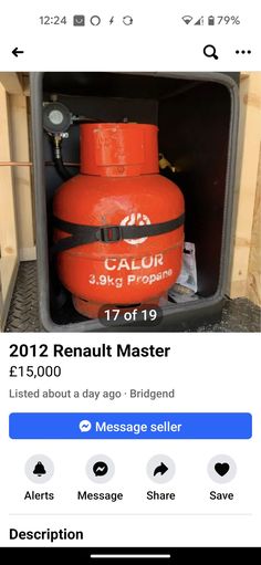 the fire extinguisher is on sale for $ 1, 500 per gallon