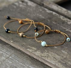 Elevate your arm candy game with this single stone bracelet featuring your choice of amazonite, jasper, and black agate or layer all three. Gold bead accents add a touch of elegance and the pull knot closure ensures a perfect fit. Boho Bracelets Stack, Treasure Jewelry, Amazonite Bracelet, Birthday Bracelet, Jasper Bracelet, Simple Bracelets, Natural Stone Bracelets, Boho Bracelet, Agate Bracelet