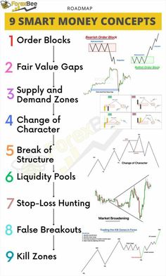 an info sheet showing the different types of forex trading tools and how to use them